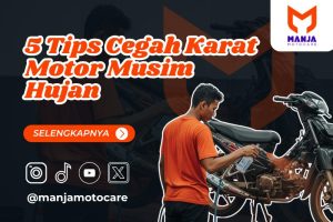 5 Tips Cegah Karat Motor Musim Hujan