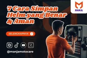 7 Cara Simpan Helm yang Benar & Aman