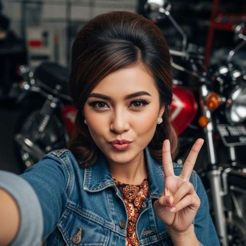 Testimonila Salon Motor Terbaik Manja Motocare oleh Rina Jakarta Pecinta Motor Retro