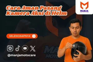 Cara Aman Pasang Kamera Aksi di Helm