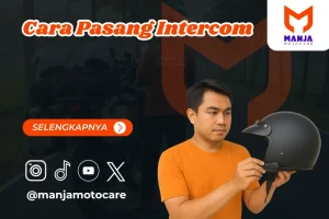 Cara Pasang Intercom di Helm Full Face