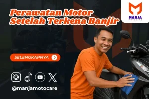 Perawatan Motor Setelah Terkena Banjir