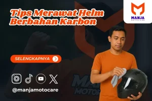 Tips Merawat Helm Berbahan Karbon