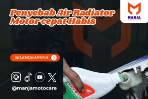 Penyebab air radiator motor cepat habis