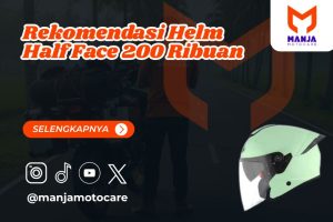 Rekomendasi Helm Half Face 200 Ribuan