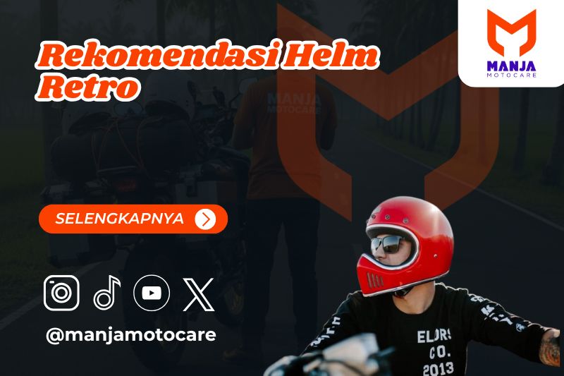 Rekomendasi Helm Retro