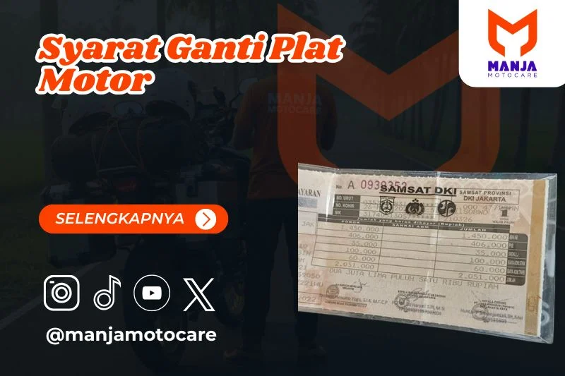 Syarat Ganti Plat Motor