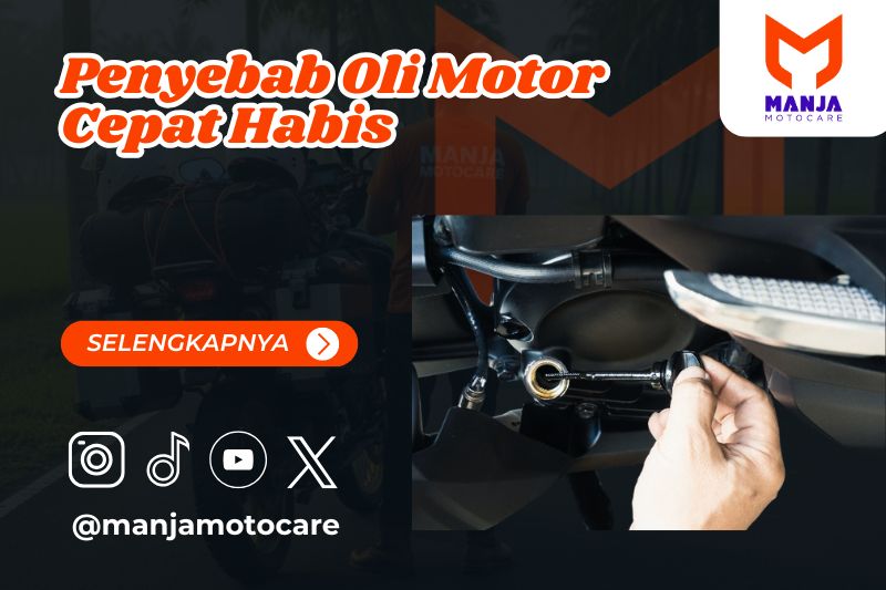 Penyebab Oli Motor Cepat Habis