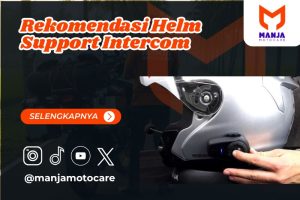 Rekomendasi Helm Support Intercom