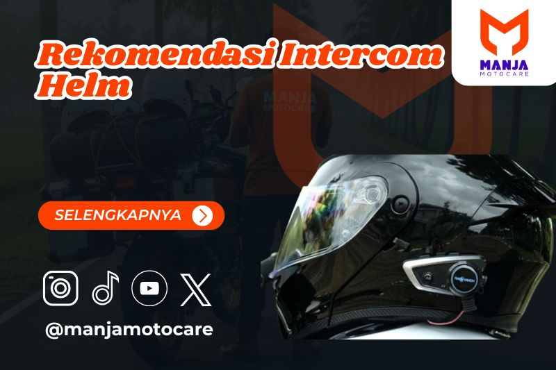 Rekomendasi Intercom Helm