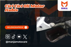 ciri ciri oli motor habis​