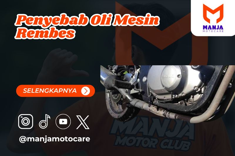 penyebab oli mesin rembes
