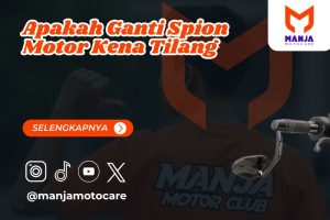Apakah Ganti Spion Motor Kena Tilang