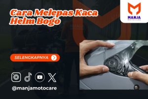 Cara Melepas Kaca Helm Bogo
