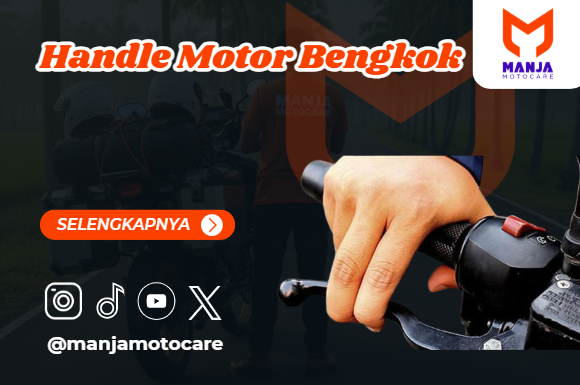 Handle Motor Bengkok