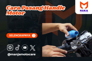 cara pasang handle motor
