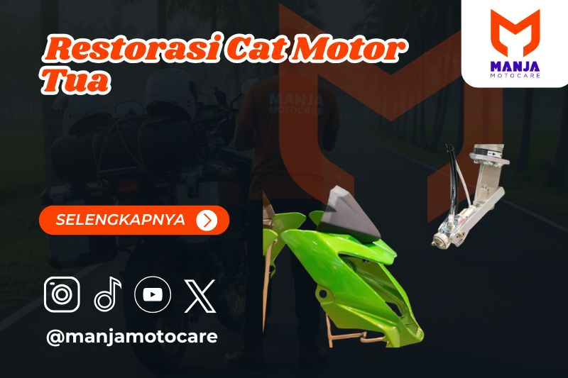restorasi cat motor tua