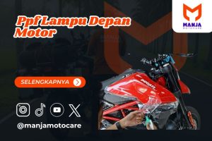 ppf lampu depan motor