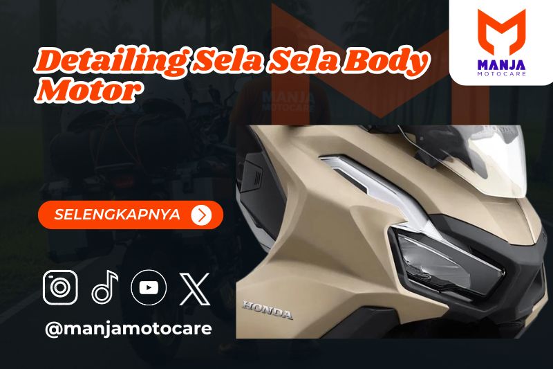 detailing sela sela body motor