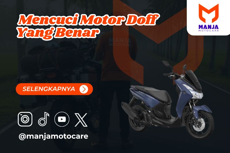 mencuci motor doff yang benar