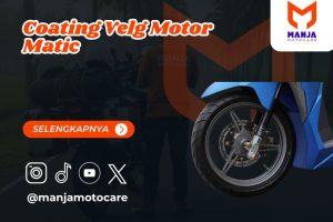 coating velg motor matic