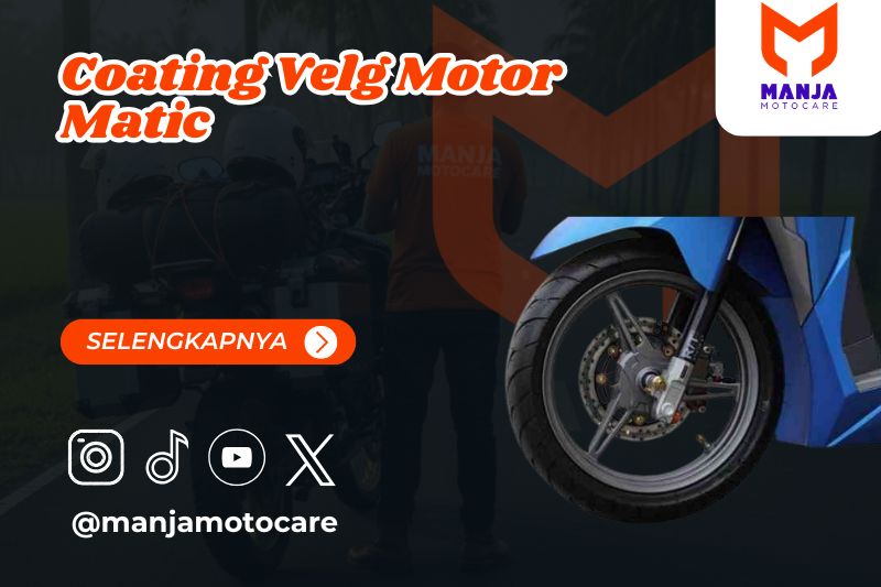 coating velg motor matic