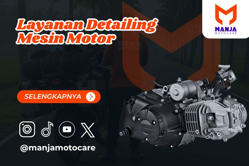layanan detailing mesin motor