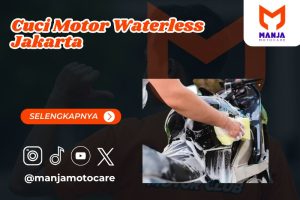 cuci motor waterless jakarta
