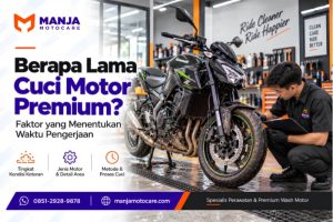 Tahapan Cuci Motor yang Memengaruhi Waktu Pengerjaan